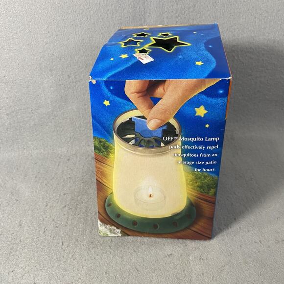 New Off! Mosquito Lamp - 1 Reusable Lamp, 1 Candle, 1 Insect Repellent Pad - Picture 5 of 5